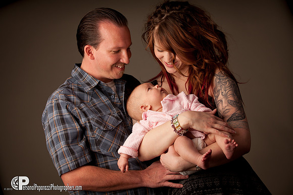 Christina, Evelyn and John